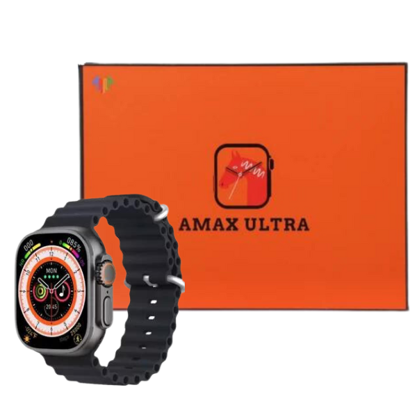 Amax Ultra Smartwatch - PRETO