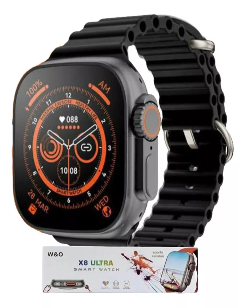 Relógio Smartwatch X8 Ultra Tela HD 49mm (LARANJA)