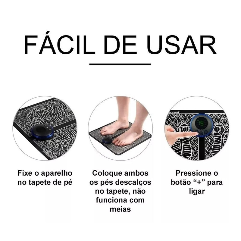 Massageador PRO - Magnético Relaxante - MIMOSFEMININO