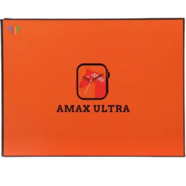 Amax Ultra Smartwatch - PRETO